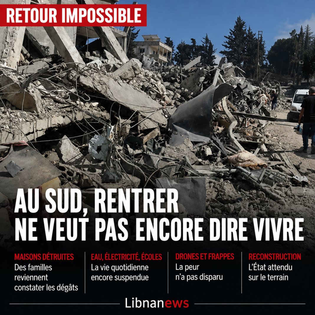 Retour au Sud : villages en ruine