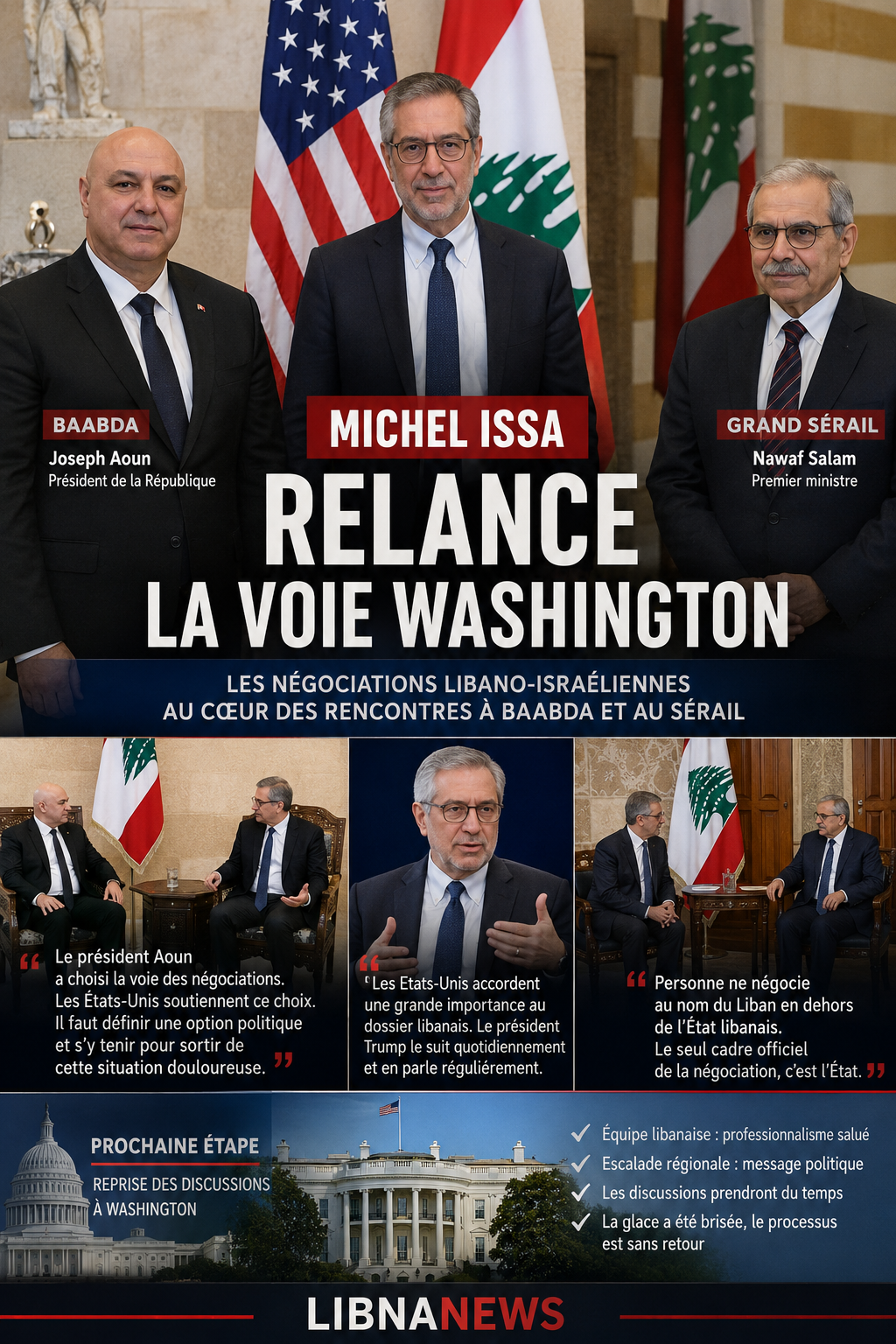 Michel Issa à Baabda et au Sérail