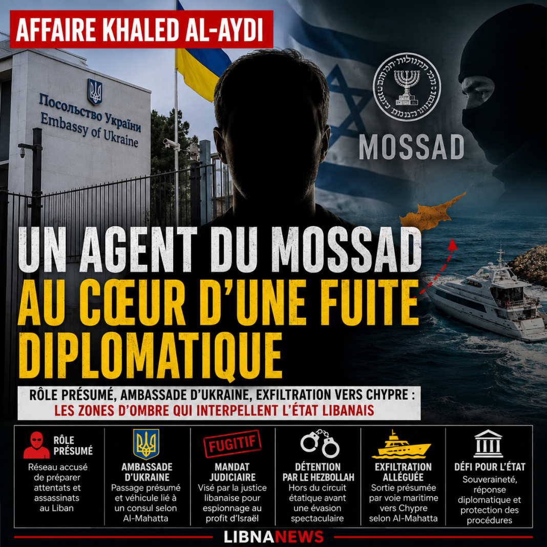 Affaire Khaled al-Aydi : l&rsquo;espion présumé du Mossad exfiltré du Liban
