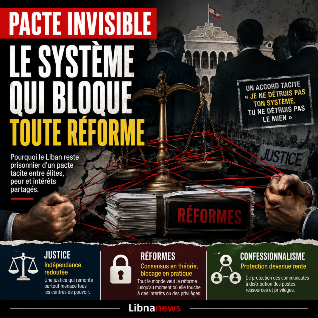 Le Pacte Invisible : Pourquoi le système libanais bloque toute réforme