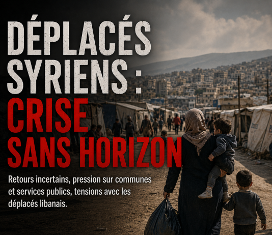 D&eacute;plac&eacute;s syriens : crise sans horizon