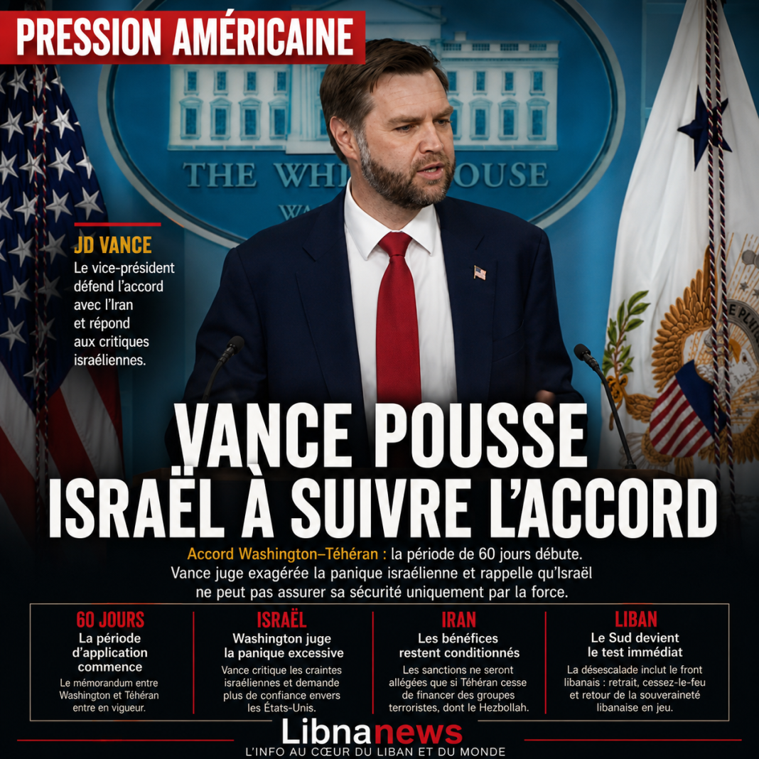 Vance presse Israël sur l’accord et met Netanyahu au défi