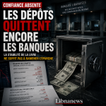 Banques libanaises : les dépôts reculent encore Banques libanaises : les dépôts reculent encore