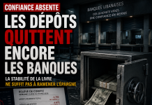 Banques libanaises : les dépôts reculent encore Banques libanaises : les dépôts reculent encore
