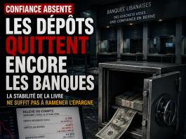 Banques libanaises : les dépôts reculent encore