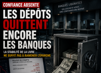 Banques libanaises : les dépôts reculent encore