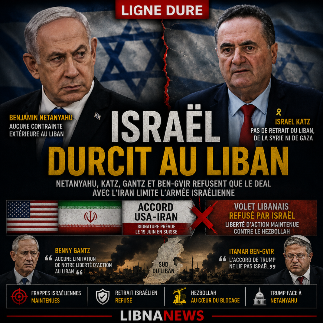 Israël refuse le volet libanais du deal Iran