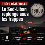 Sud-Liban : Israël continue à violer le cessez-le-feu et menace l’accord Iran/USA جنوب لبنان: لا تزال إسرائيل تنتهك وقف إطلاق النار وتهدد الصراع؛ اتفاق إيران/الولايات المتحدة الأمريكية