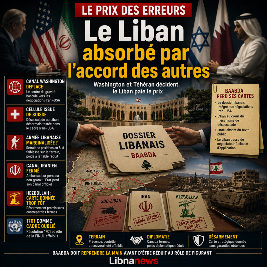 Dossier libanais : le prix des erreurs des autorités beyrouthines