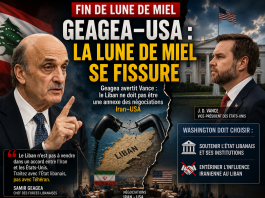 Dossier libanais : Geagea défie Vance