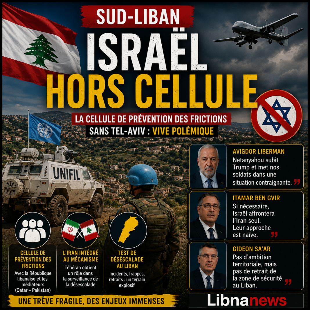 Sud-Liban : Israël à priori marginalisée dans les accords