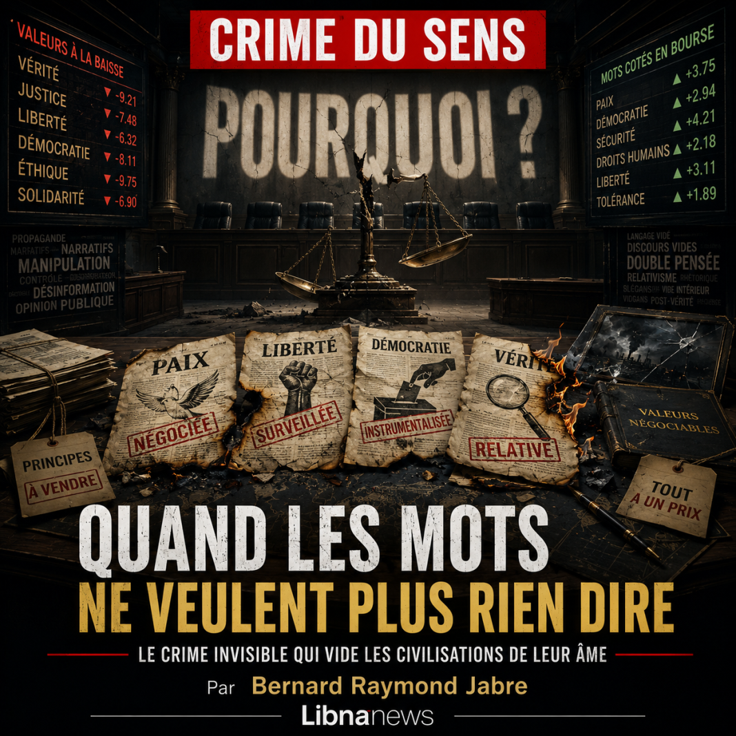 Le crime du sens