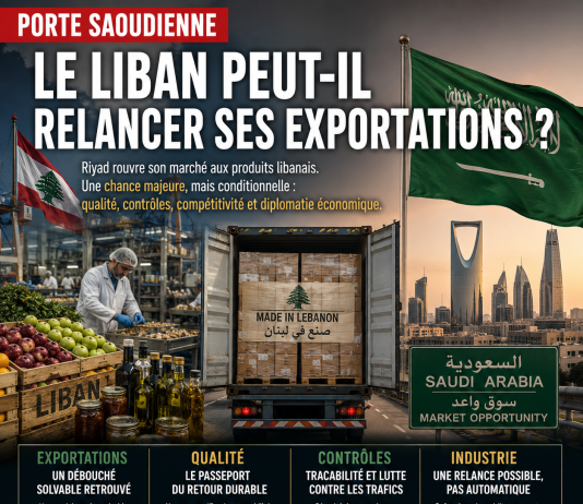 Le marché saoudien peut-il relancer l’industrie libanaise ?