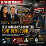 Beyrouth menacée par Israël : deux ministres européens font demi-tour