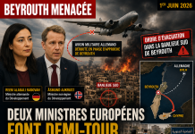 Beyrouth menacée par Israël : deux ministres européens font demi-tour