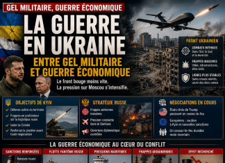 La guerre en Ukraine entre gel militaire et guerre économique
