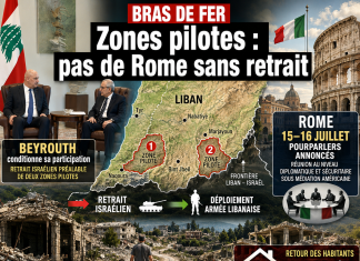 Zones pilotes : Beyrouth met la pression et annonce refuser de négocier sans retrait isréalien Libnanews