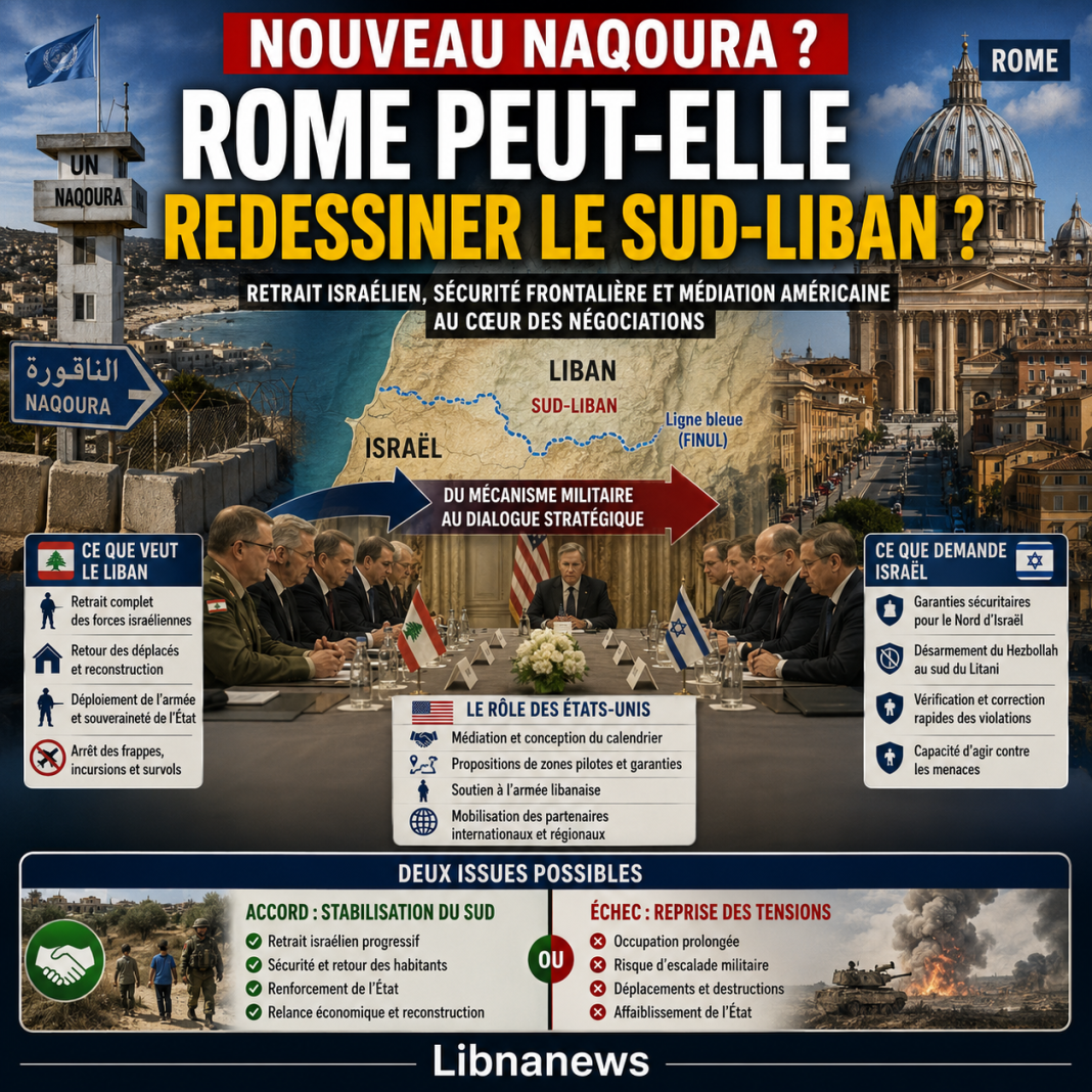 Rome, new centre of negotiations in South Lebanon