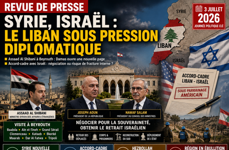 Revue de presse : le retour de la Syrie dans l’équation libanaise et l’épreuve de l’accord-cadre