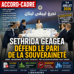 Sethrida Geagea défend l’accord‑cadre libano‑israélien
