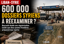 Lebanon: Regularization of 600,000 Syrians under study