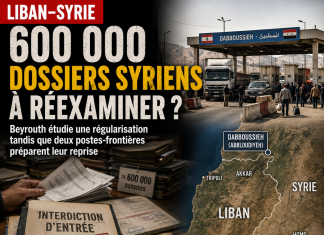 Liban : la régularisation de 600 000 Syriens à l’étude Lebanon: Regularization of 600,000 Syrians under study