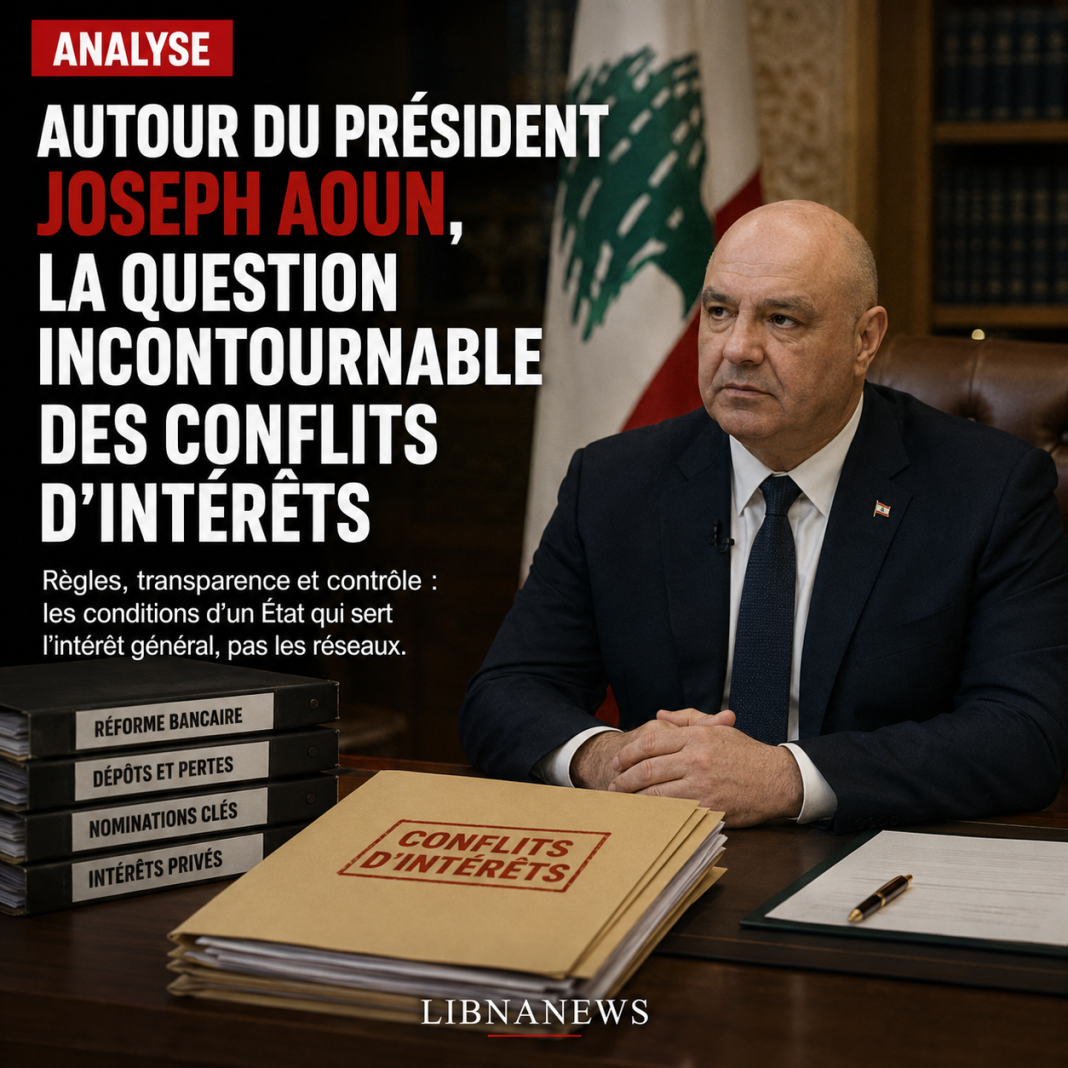 Around President Joseph Aoun, the inescapable question of conflicts of interest