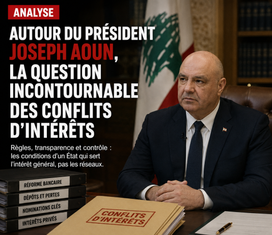 Around President Joseph Aoun, the inescapable question of conflicts of interest