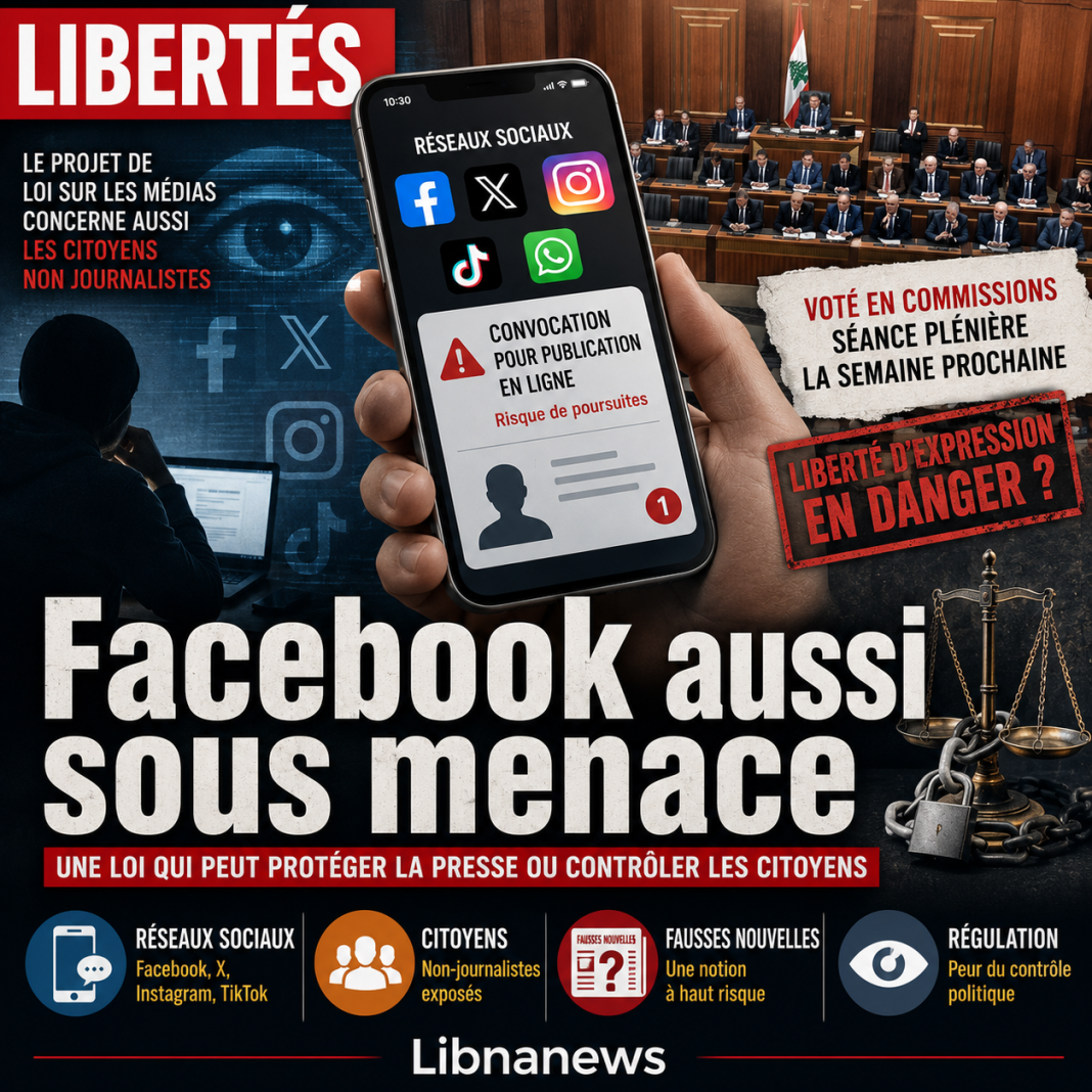 Loi médias : les internautes libanais aussi concernés