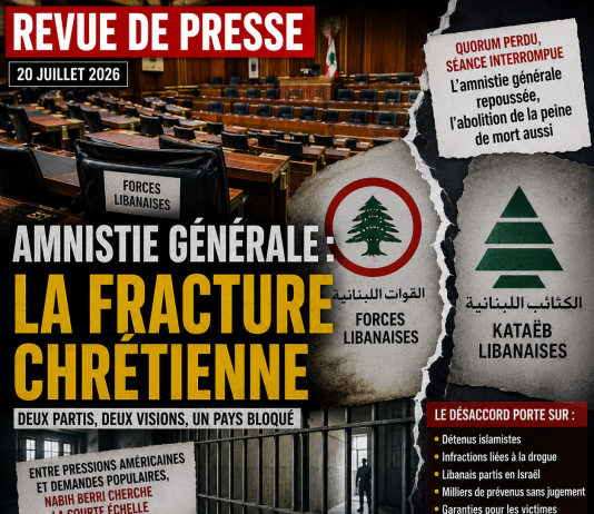 Amnistie générale : la fracture chrétienne