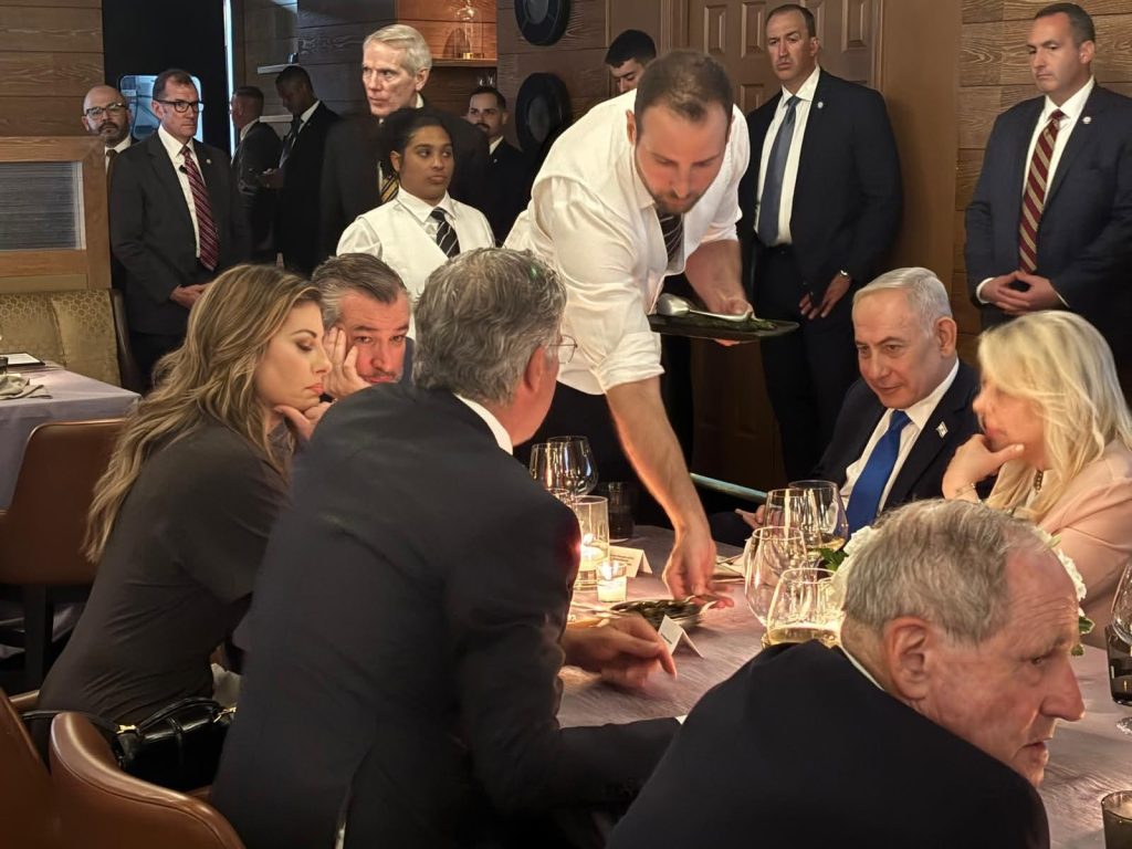 Polemic: Antoun Sehnaoui diners with Netanyahu