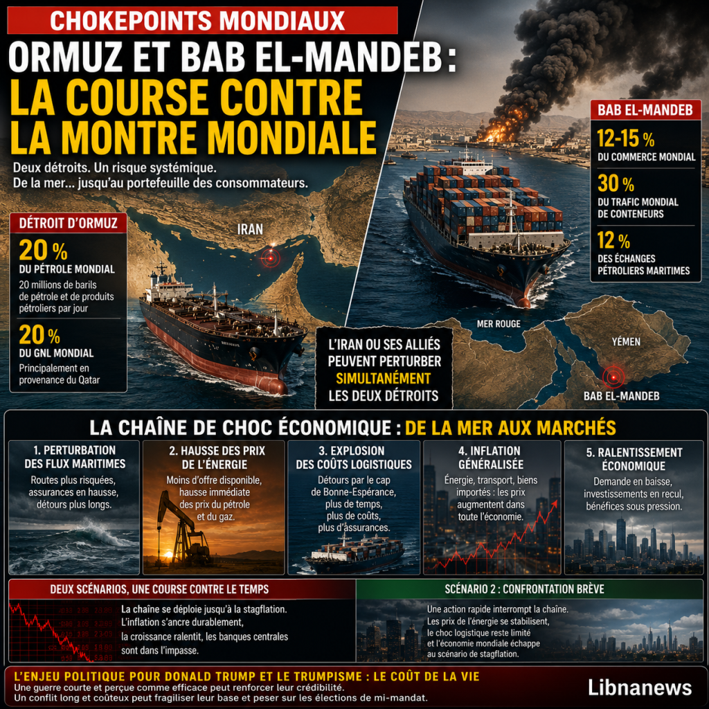 Ormuz and Bab el-Mandeb, the race against the clock