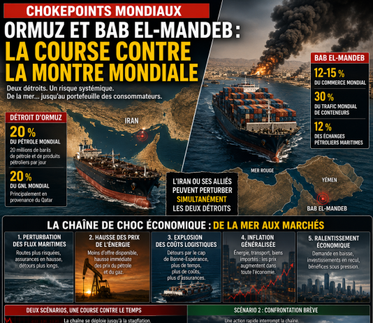 Ormuz and Bab el-Mandeb, the race against the clock