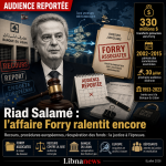 Riad Salamé : l’audience reportée