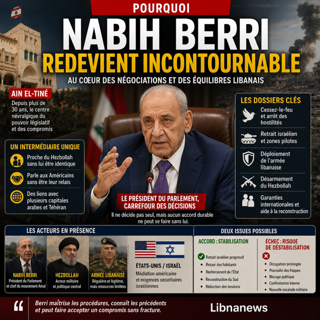 Why Nabih Berri becomes a must again