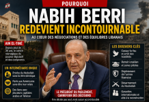 Pourquoi Nabih Berri redevient incontournable Why Nabih Berri becomes a must again
