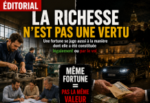 Wealth is not a virtue