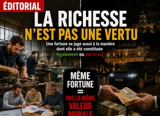 Wealth is not a virtue