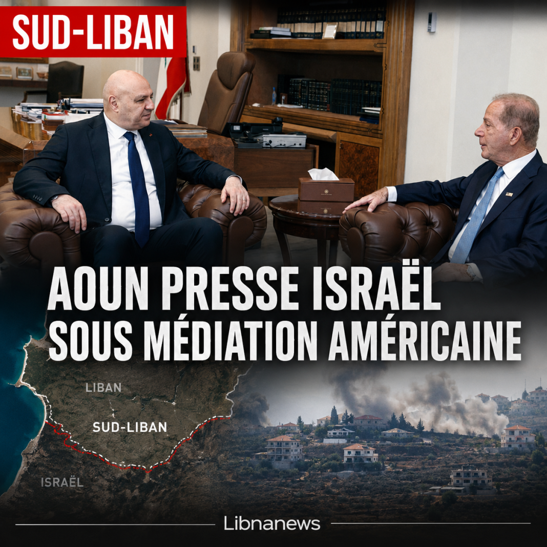 Cessez-le-feu au Liban : Aoun presse Israël