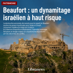 Beaufort : le patrimoine libanais à nouveau menacé Beaufort: Lebanese heritage again threatened