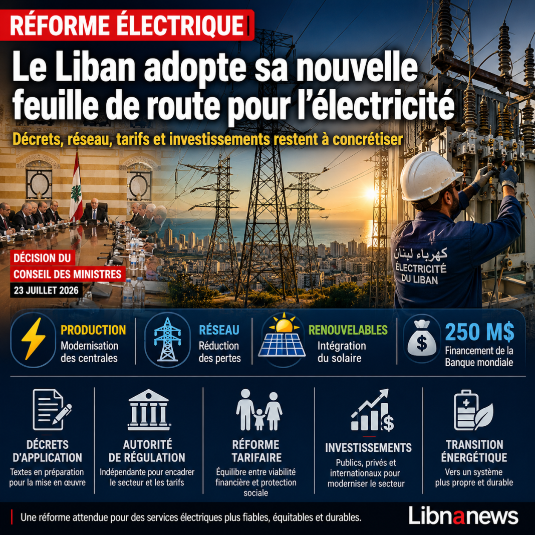 Electricity in Lebanon: the new roadmap
