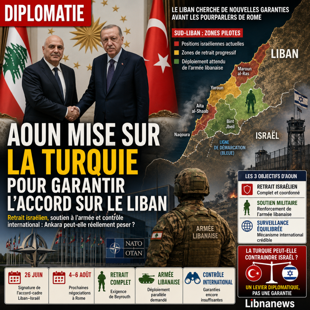 Agreement on Lebanon: Aoun bet on Turkey