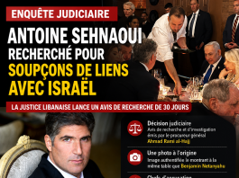 Antoine Sehnaoui wanted for suspicions of ties with Israel