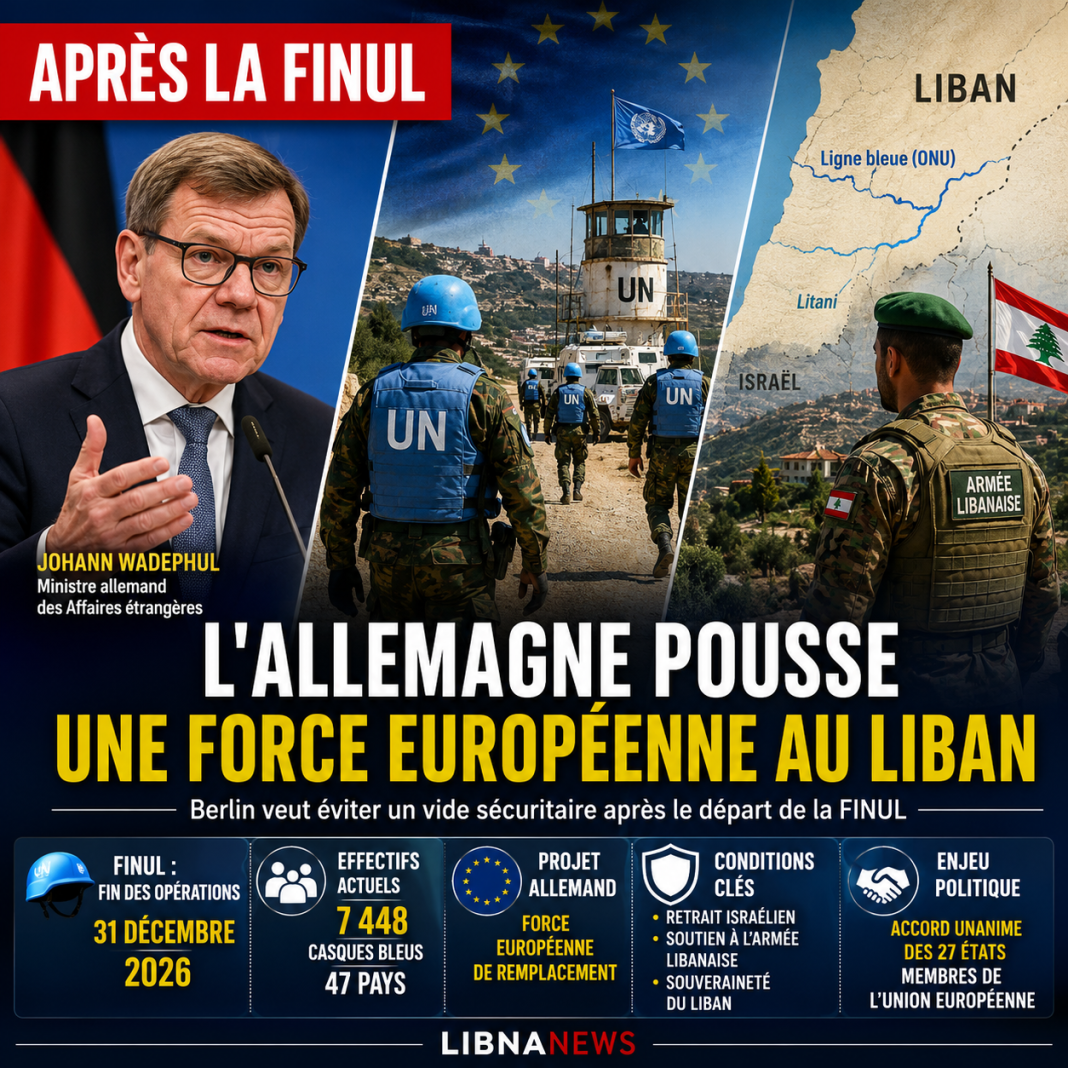 Force européenne au Liban : le pari allemand après la FINUL