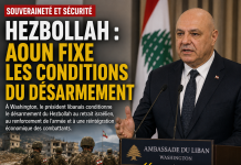 Hezbollah: Aoun sets conditions for disarmament
