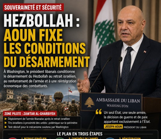 Hezbollah: Aoun sets conditions for disarmament