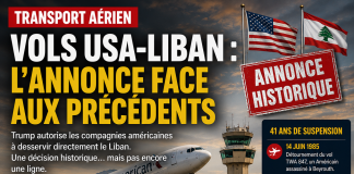 Vols USA-Liban : une promesse déjà entendue à maintes reprises USA-Lebanon flights: a promise already heard many times