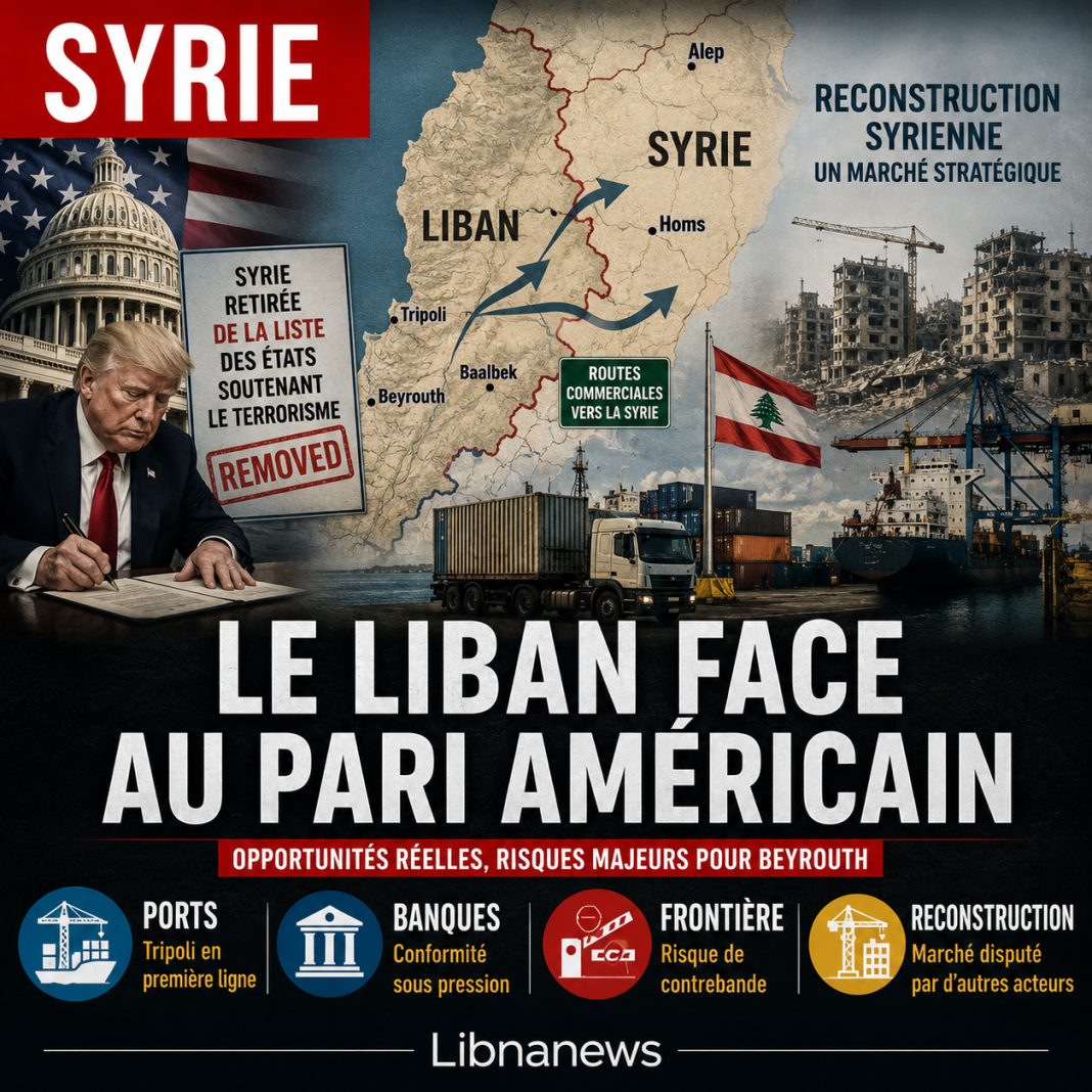 Syrie : le Liban face au pari américain