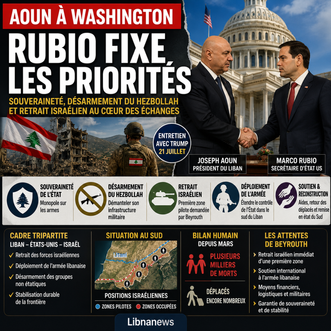 Aoun in Washington: Rubio sets priorities