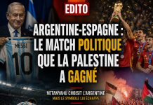 Quand Argentine-Espagne devient un match politique… et que la Palestine gagne Quand Argentine-Espagne devient un match politique… et que la Palestine gagne